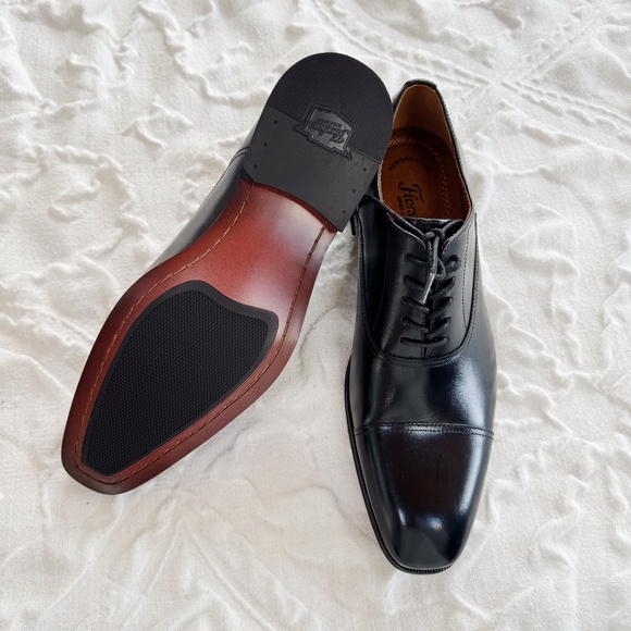 Florsheim Cap Toe Balmoral Oxford Size 10 D New - Picture 12 of 12